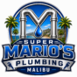 logo super mario's plumbing malibu